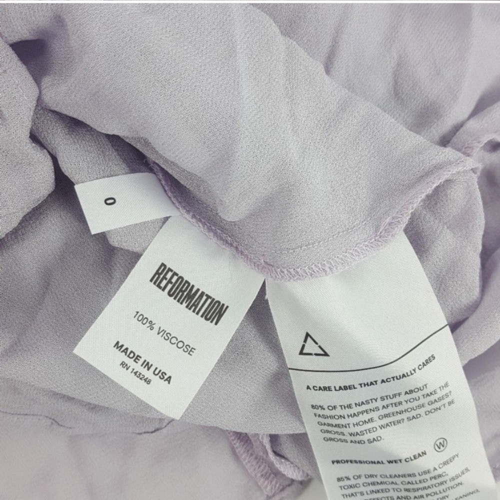 Reformation Thalia Lavender midi dress - Picture 4 of 4
